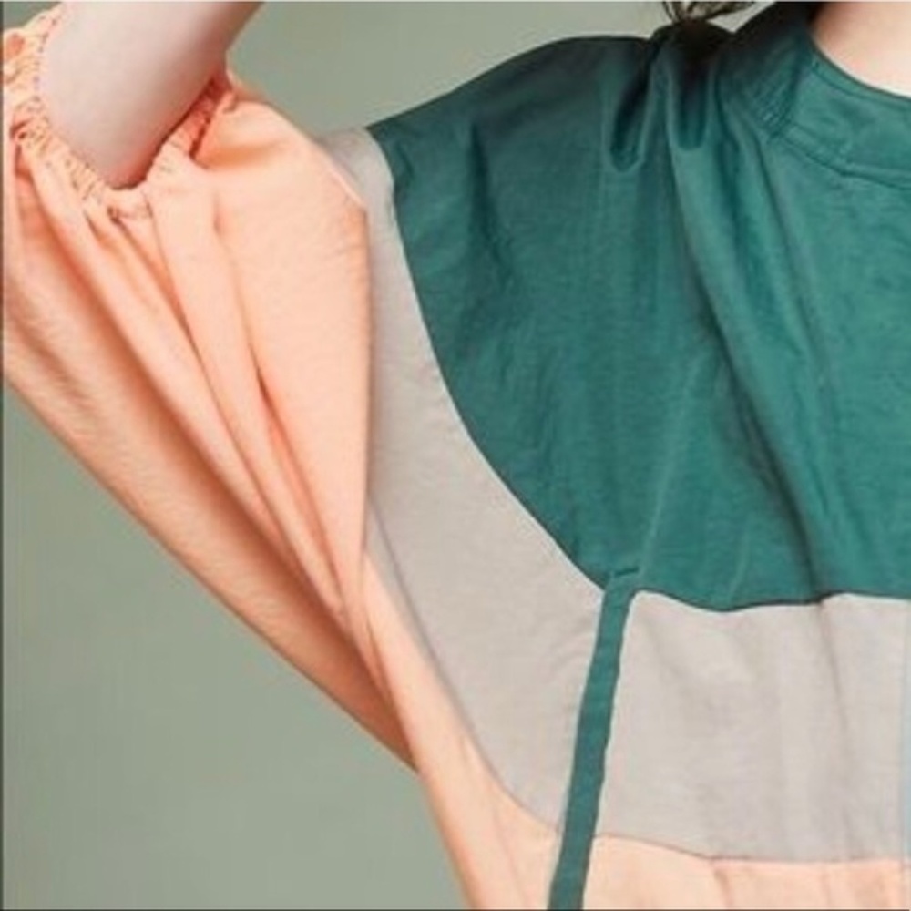 Anthropologie Elevenses Color Block Jacket - Picture 5 of 8